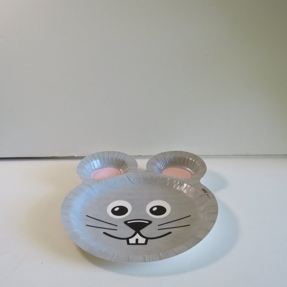 GRAY MOUSE ZOO PALS Hefty paper plate (1 item) - Picture 3 of 4